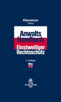 Cover: Anwalts-Handbuch Einstweiliger Rechtsschutz - Otto Schmidt Verlag