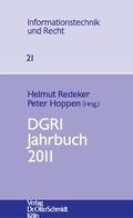Cover: Dgri Jahrbuch 2011 - Otto Schmidt Verlag