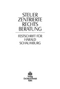 Cover: Steuerzentrierte Rechtsberatung - Otto Schmidt Verlag