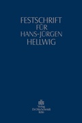 Cover: Festschrift Fuer Hans-Juergen Hellwig - Otto Schmidt Verlag