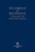 Cover: Festschrift Fuer Wolfgang Spindler - Otto Schmidt Verlag