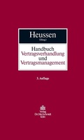 Cover: Handbuch Vertragsverhandlung Und Vertragsmanagement - Otto Schmidt Verlag