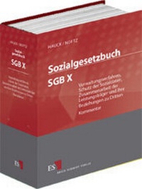 Abbildung von: Sozialgesetzbuch (SGB). Kommentar / Sozialgesetzbuch (SGB) X/3: Zusammenarbeit der Leistungsträger und ihre Beziehungen zu Dritten - Erich Schmidt Verlag