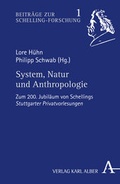 Cover: System, Natur und Anthropologie - Karl Alber Verlag