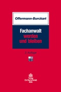 Cover: Fachanwalt werden und bleiben - Otto Schmidt Verlag