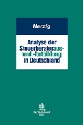 Cover: Analyse Der Steuerberateraus- Und -Fortbildung in Deutschland - Otto Schmidt Verlag