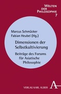 Cover: Dimensionen der Selbstkultivierung - Karl Alber Verlag