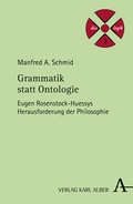 Cover: Grammatik statt Ontologie - Karl Alber Verlag