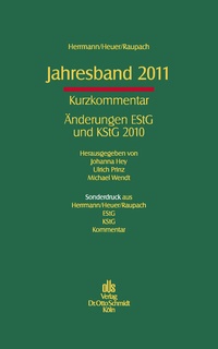 Abbildung von: Jahresband 2011 - Otto Schmidt Verlag