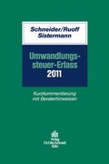 Cover: Umwandlungssteuer-Erlass 2011 - Otto Schmidt Verlag