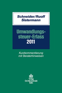 Abbildung von: Umwandlungssteuer-Erlass 2011 - Otto Schmidt Verlag