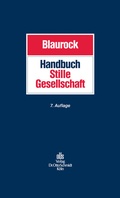 Cover: Handbuch Stille Gesellschaft - Otto Schmidt Verlag