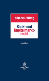 Abbildung von: Bank- und Kapitalmarktrecht - Otto Schmidt Verlag