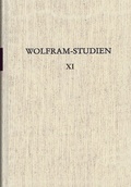 Cover: Wolfram-Studien XI - Erich Schmidt Verlag