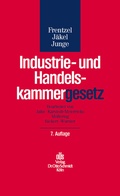 Cover: Industrie- und Handelskammergesetz - Otto Schmidt Verlag
