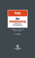 Cover: Der Arbeitsvertrag - Otto Schmidt Verlag