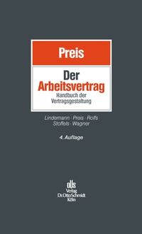 Abbildung von: Der Arbeitsvertrag - Otto Schmidt Verlag