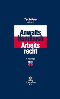 Abbildung von: Anwalts-Handbuch Arbeitsrecht - Otto Schmidt Verlag