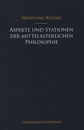 Cover: Aspekte und Stationen der mittelalterlichen Philosophie - Brill Deutschland