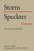 Cover: Theodor Storm - Otto Speckter - - Theodor Storm - Hans Speckter - Erich Schmidt Verlag