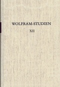 Cover: Wolfram-Studien XII - Erich Schmidt Verlag