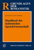 Cover: Handbuch der italienischen Sprachwissenschaft - Erich Schmidt Verlag