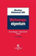 Cover: Wohnungseigentum - Otto Schmidt Verlag