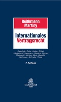 Cover: Internationales Vertragsrecht - Otto Schmidt Verlag
