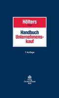 Cover: Handbuch Unternehmenskauf - Otto Schmidt Verlag