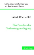 Cover: Das Paradox der Verfassungsauslegung - Brill Deutschland