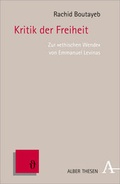 Cover: Kritik der Freiheit - Karl Alber Verlag