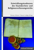 Cover: Entwicklungstendenzen des Staatskirchen- und Religionsverfassungsrechts - Brill Deutschland