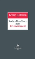 Cover: Rechts-Handbuch Zum E-Government - Otto Schmidt Verlag