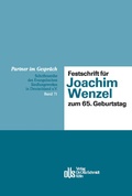 Cover: Festschrift Fuer Joachim Wenzel Zum 65. Geburtstag - Otto Schmidt Verlag