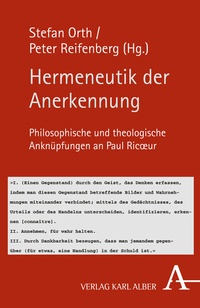 Enlarge image Cover: Hermeneutik der Anerkennung - Karl Alber Verlag