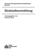 Cover: Einkuenfteermittlung - Otto Schmidt Verlag