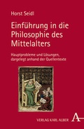 Cover: Einf&uuml;hrung in die Philosophie des Mittelalters - Karl Alber Verlag