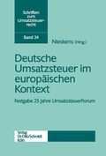 Cover: Deutsche Umsatzsteuer Im Europaeischen Kontext - Otto Schmidt Verlag