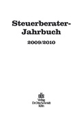 Cover: Steuerberater-Jahrbuch 2009/2010 - Otto Schmidt Verlag
