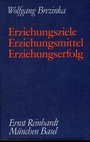 Bild: Erziehungsziele - Ernst Reinhardt Verlag