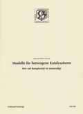 Cover: Modelle f&uuml;r heterogene Katalysatoren - Brill Deutschland