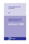 Cover: Jahrbuch 2008 - Otto Schmidt Verlag