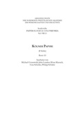 Cover: K&ouml;lner Papyri (P. K&ouml;ln) Band 13 - Brill Deutschland
