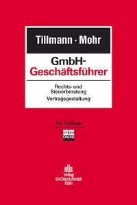 Abbildung von: Gmbh-Geschaeftsfuehrer - Otto Schmidt Verlag