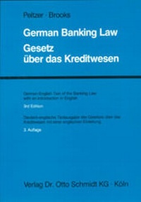Abbildung von: Gesetz über das Kreditwesen /German Banking Law - Otto Schmidt Verlag