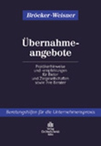 Abbildung von: Übernahmeangebote - Otto Schmidt Verlag