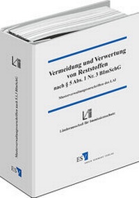 Abbildung von: Vermeidung und Verwertung von Reststoffen nach § 5 Abs. 1 Nr. 3 BImSchG - Erich Schmidt Verlag