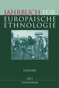 Cover: Jahrbuch f&uuml;r Europ&auml;ische Ethnologie 8-2013 - Brill Deutschland