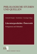 Cover: Literaturgeschichte: &Ouml;sterreich - Erich Schmidt Verlag