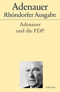 Enlarge image Cover: Adenauer und die FDP - Brill Deutschland GmbH